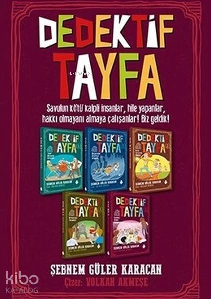 Dedektif Tayfa Seti (5 Kitap Takım) - 2