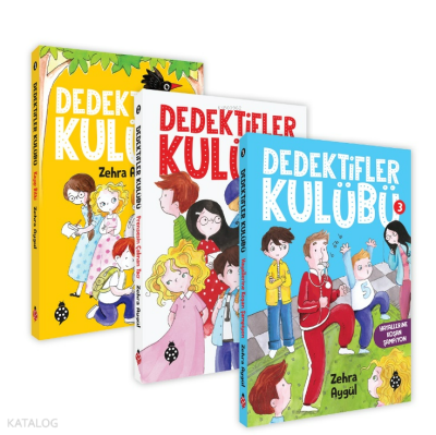 Dedektifler Kulübü Seti (3 Kitap) - Uğurböceği Yayınları