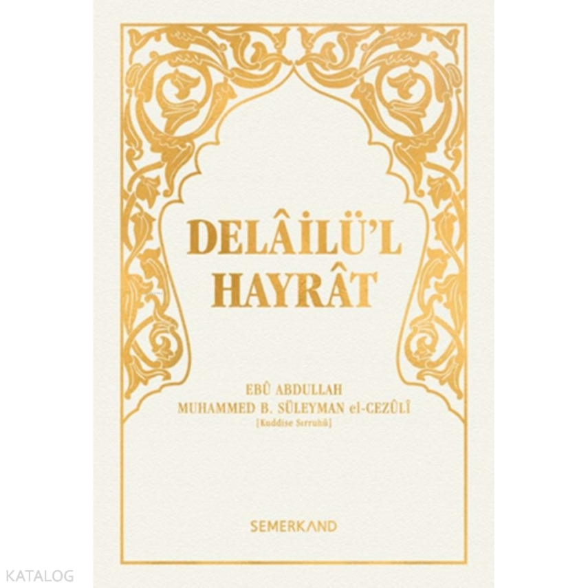 Delailül Hayrat Fihristli Cep Boy Beyaz - 1