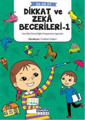 Dikkat ve Zeka Becerileri-1 36-48 ay - 1
