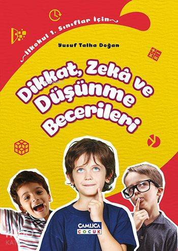 Dikkat, Zekâ ve Düşünme Becerileri Seti (5 Kitap) İlkokul 1. Sınıflar İçin - 1