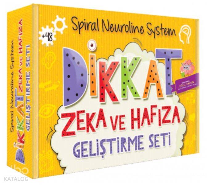 Dikkat, Zeka ve Hafıza Geliştirme Seti (8 kitap) - 1
