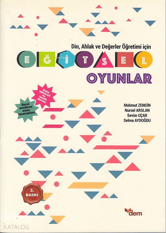 Din, Ahlak ve Değerler Öğretimi İçin Eğitsel Oyunlar - 2