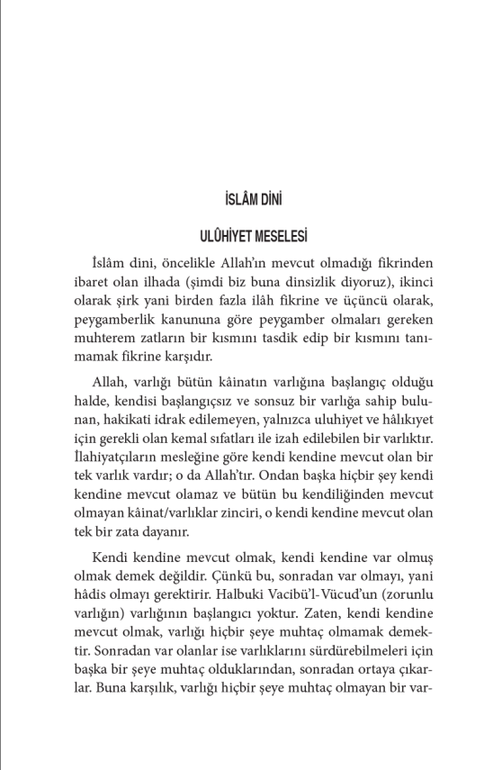 Dini Müceddidler (Reformist Zihniyetin Kritiği) - Şeyhülislam Mustafa Sabri Efendi - 11