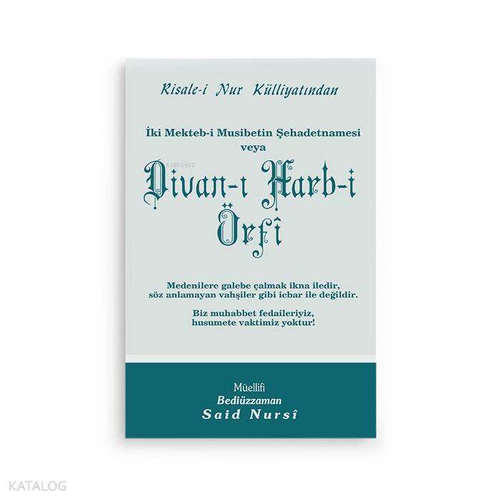 Divan-Iharbi Örfi - 1