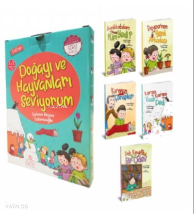 Doğayı Ve Hayvanları Seviyorum (5 Kitap+Sk) Bıcırık - 1