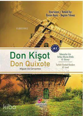 Don Kişot Yabancılar İçin Türkçe Okuma kitabı - 1