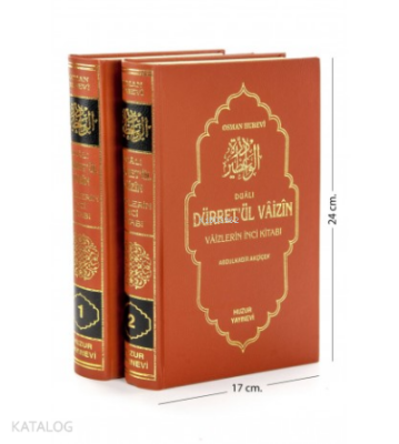 Dualı Dürretül Vaizin (2 Cilt, Takım) - 1