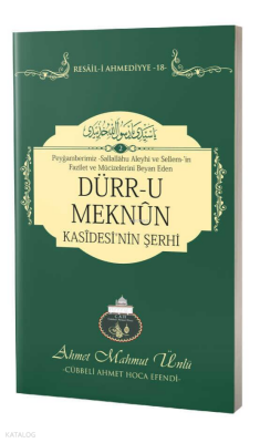Dürru Meknün Kasidesinin Şerhi - Lalegül Yayınları