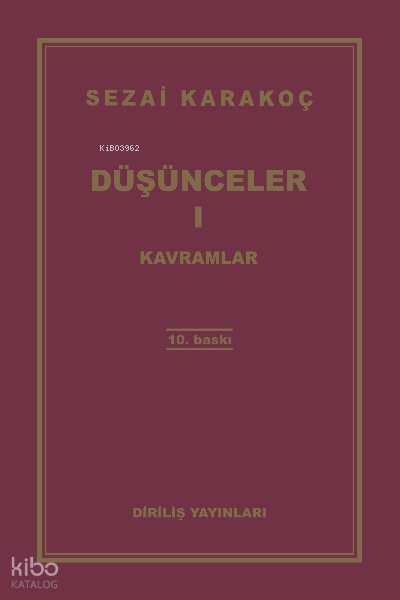Düşünceler -1 Kavramlar - 1