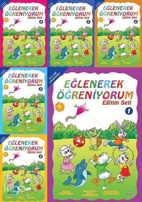 Eğlenerek Öğreniyorum Eğitim Seti 3-4 Yaş - 1