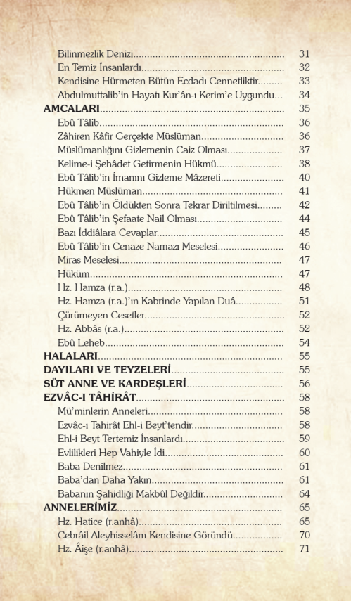 Ehli Beyt´in Fazileti Ve Ebu Talib´in Akibeti - Ömer Faruk Hilmi - 4