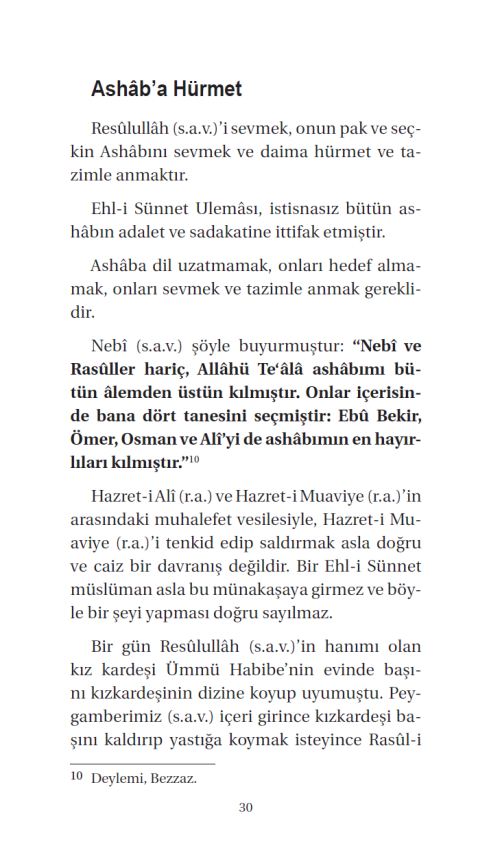Ehl-i Sünnet Itikadı & Islam Inanç Esasları - 6
