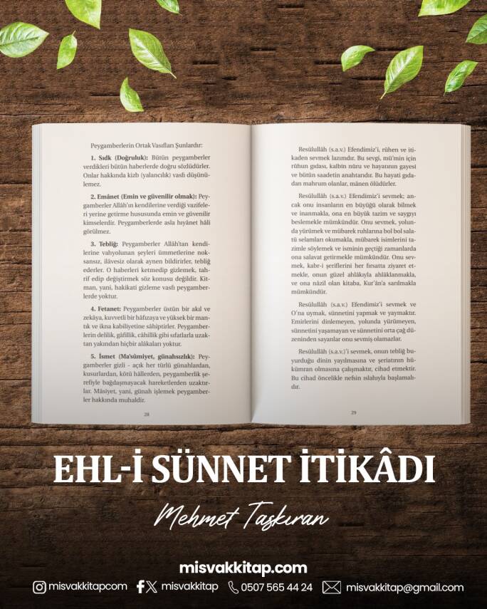 Ehl-i Sünnet Itikadı & Islam Inanç Esasları - 2