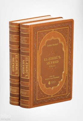 El-Edebül Müfred (2 Cilt Takım, Termo Deri, Ivory Kağıt) - 1