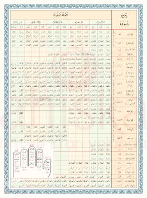 Emsile Bina Şeması Renkli - 1