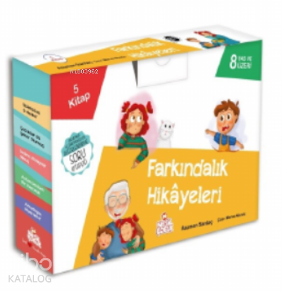 Farkındalık Hikâyeleri1) Disleksi mi O da Ne? 2) Çocuklar da Şeker Olurmuş 3) Dedem Alzaymır Olmuş 4) Astım Denilen Bir Hastalık 5) Arkadaşım Hiperaktif - 1