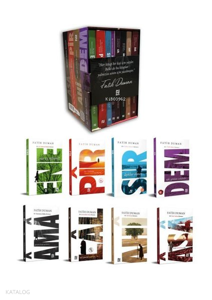 Fatih Duman Romanları Seti - 8 Kitap Takım - 2