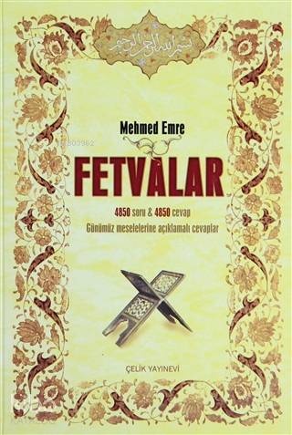 Fetvalar (Sorulu-Cevaplı) 2 Cilt Takım (Ciltli) Günümüz Meselelerine Açıklamalı Cevaplar - 1