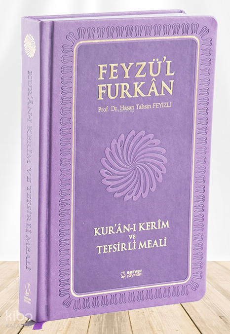 Feyzül Furkân Kurân-ı Kerîm ve Tefsirli Meali - Orta Boy - Ciltli - LİLA - 1