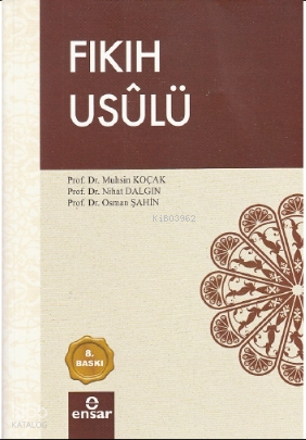 Fıkıh Usûlü - 2