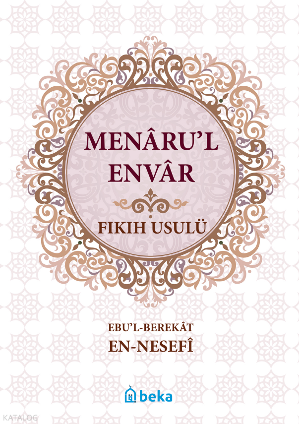 Fıkıh Usulü - Menarul Envar - 1