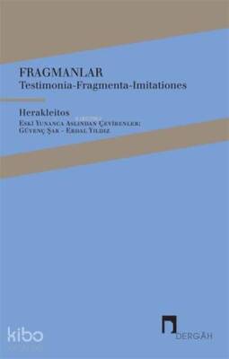 Fragmanlar Testimonia-Fragmenta-Imitationes - 1