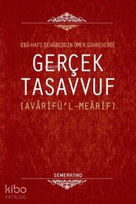 Gerçek Tasavvuf - Semerkand Yayınları (1)