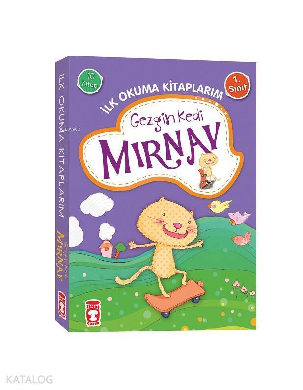 Gezgin Kedi Mırnav İlk Okuma Kitaplarım Set (10 Kitap) - 2