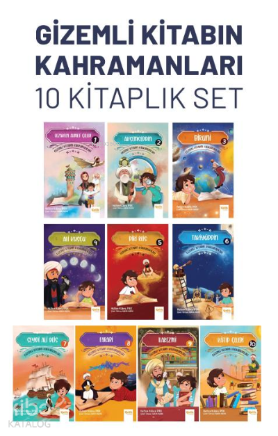 Gizemli Kitabın Kahramanları-10 Kitaplık Set - 2