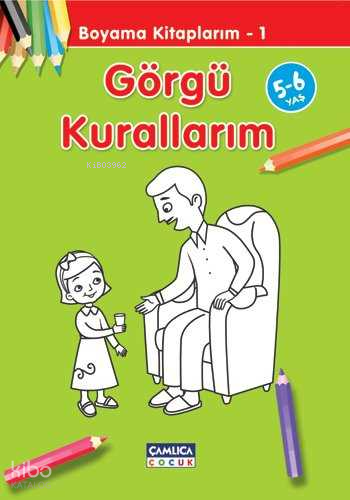Görgü Kurallarım Boyama Kitaplarım 1 - 1