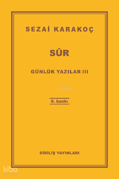 Günlük Yazılar 3 (Sur) - 1