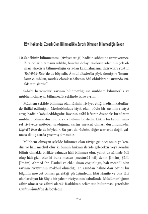 Hadis Usulü (Kavaid fi Ulumi'l Hadis Tercümesi) Sert Kapak - 4
