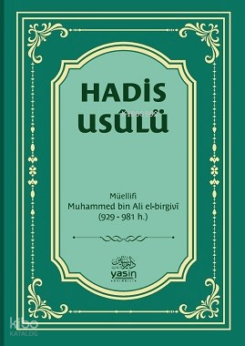 Hadis Usulü - 1