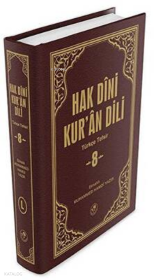 Hak Dini Kur`an Dili Cilt 8 - 1
