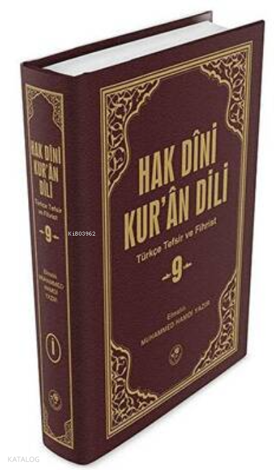 Hak Dini Kur`an Dili Cilt 9 - 1