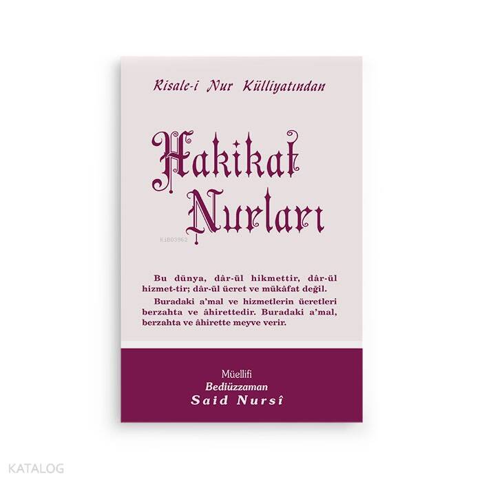 Hakikat Nurları - 1
