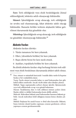 Hanefi İlmihali (Muhtasarul Fıkhul Hanefi Tercümesi) (Karton Kapak) - 8