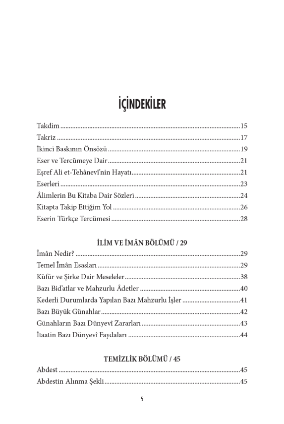 Hanefi İlmihali (Muhtasarul Fıkhul Hanefi Tercümesi) (Ciltli) - 3