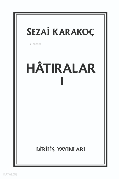 Hatırlar 1 - 1