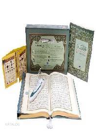 Hayrat Kuran Kalemi, Kuran Okuyan Kalem Kuran (Yeşil-Orta Boy) - 1