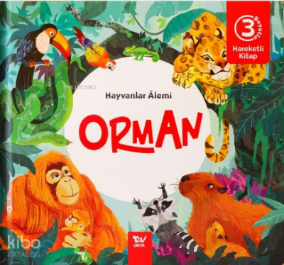 Hayvanlar Alemi OrmanHareketli Kitap 3d - 1