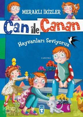 Hayvanları Seviyoruz (7+ Yaş) Meraklı İkizler Can ile Canan - 1