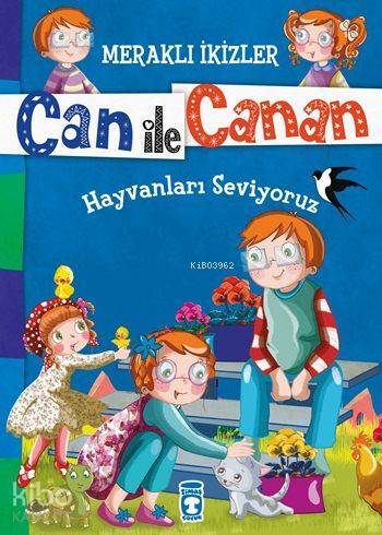 Hayvanları Seviyoruz (7+ Yaş) Meraklı İkizler Can ile Canan - 1