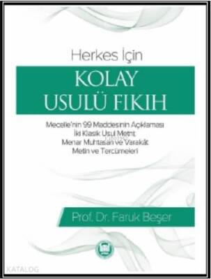 Herkes İçin Kolay Usulü Fıkıh - 1
