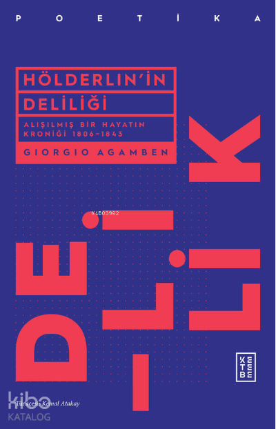 Hölderlinin DeliliğiAlışılmış Bir Hayatın Kroniği 1806–1843 - 2