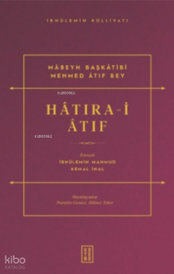 Hâtıra-i Âtıf - 1