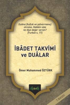 İbadet Takvimi Ve Dualar (CEP BOY) - 1