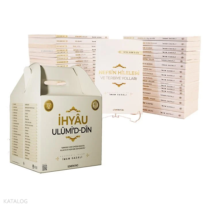 İhyau Ulumiddin 40 Kitap SET Roman Boy Karton Kapak - 1