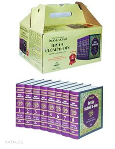 İhyau Ulumiddin Tahkikli ve Tahriçli Tercüme (Sempatik Boy, 8 Cilt, Kutulu) - Ravza Yayınları